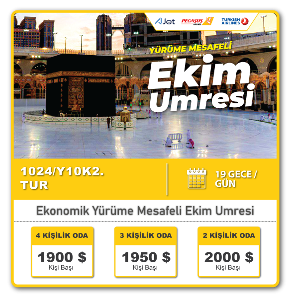 EKİM UMRESİ YÜRÜME MESAFELİ 19 GÜNLÜK-01